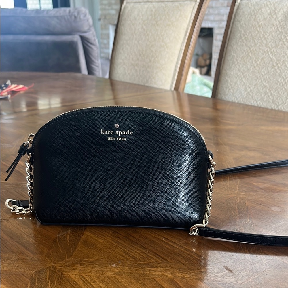 Kate spade new york Women's Crossbody Bag Cameron Saffiano Leather Hilli Black